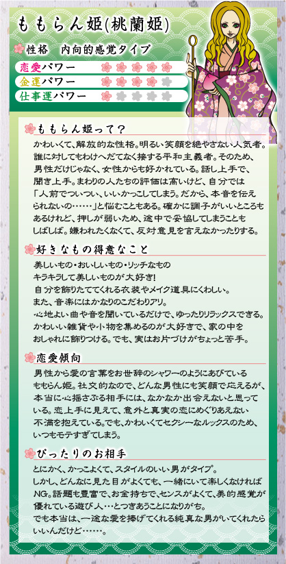 ももらん（桃蘭）姫