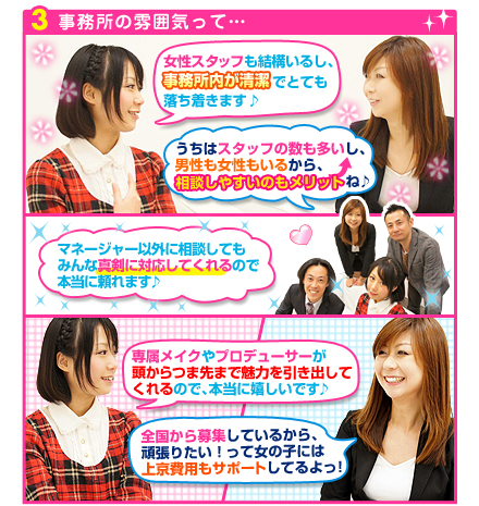 事務所の雰囲気って…