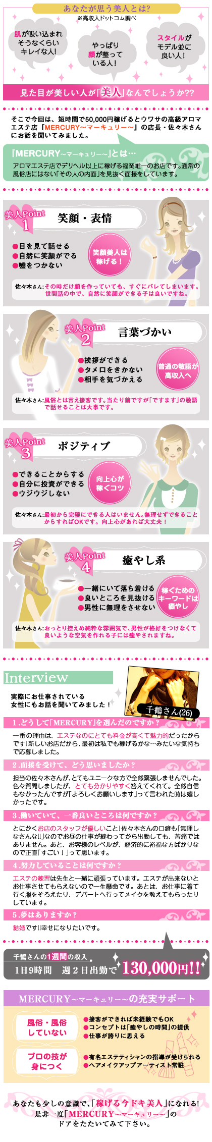 稼げるお店!風俗アルバイトインタビュー