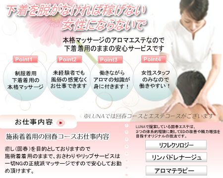 メンズアロマエステ　ルナ
