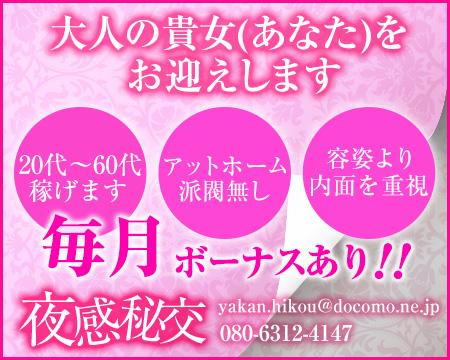 岡山市・夜感秘交