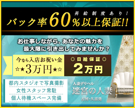 迷宮の人妻 古河・久喜発・古河/筑西/下妻の求人