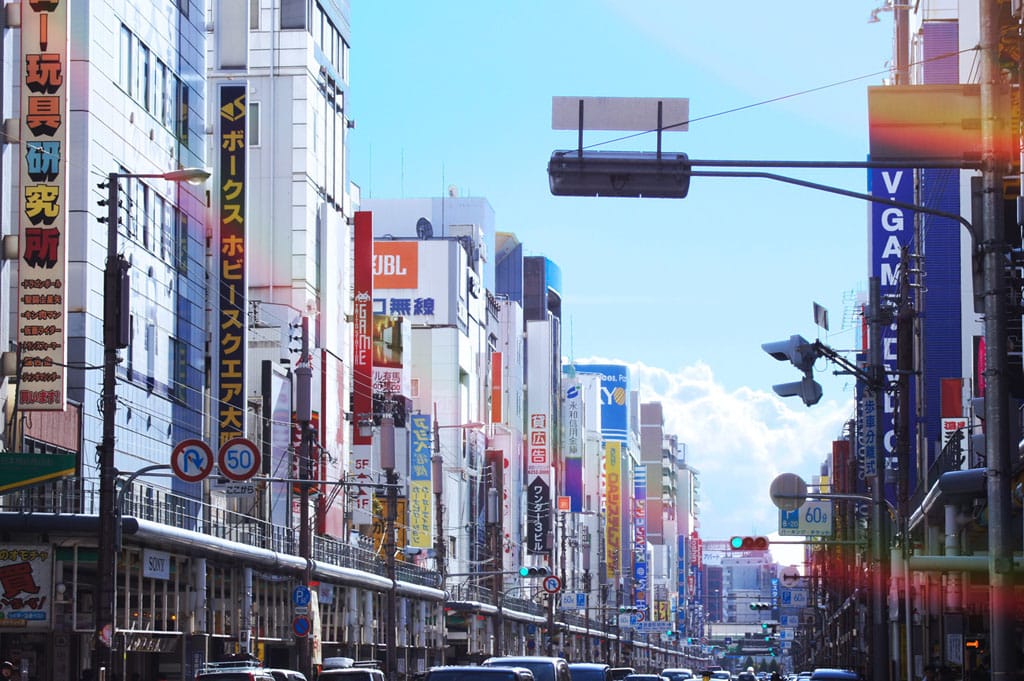 大阪日本橋の電気街