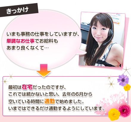 高収入バイトを始めたきっかけ