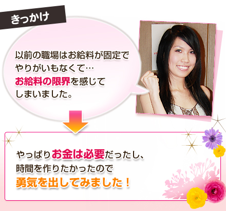 高収入バイトを始めたきっかけ
