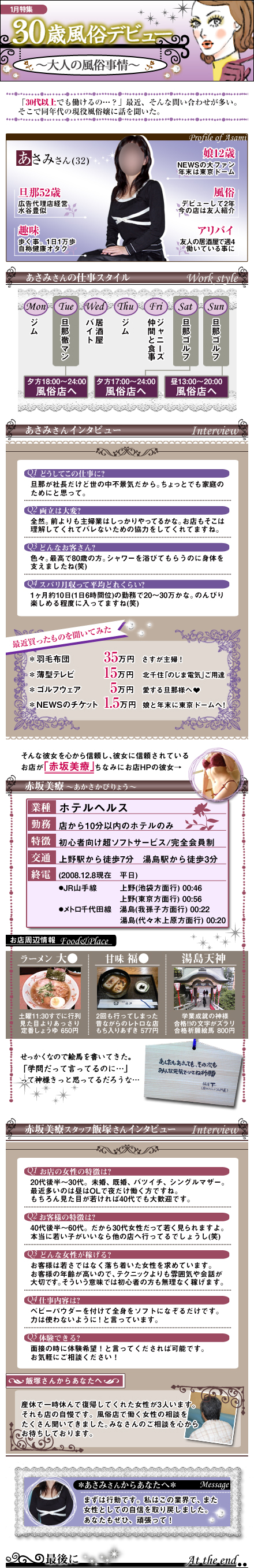 30歳風俗デビュー