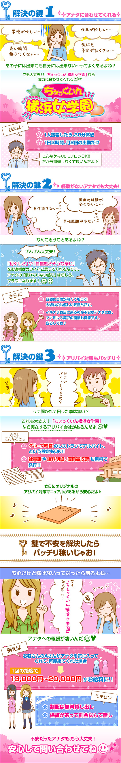 不安なんて無くしちゃおう！