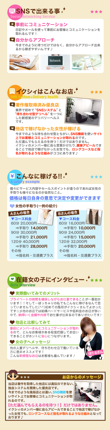 業界初!!SNS型のお店