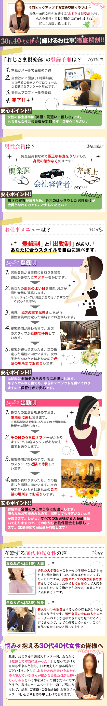 30代・40代 幸せな仕事「高級交際クラブ」